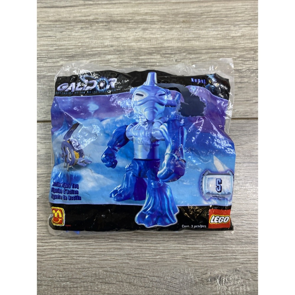 McDonalds Happy Meal Toy Lego "Galidor Nepol" #5 Open Bag FFT1